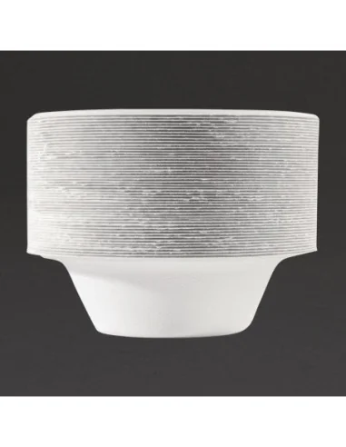 Bols ronds compostables en bagasse Fiesta Compostable 300ml (lot de 50)