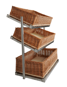 CORBEILLE À PAIN ÉTAGÈRE 3 HAUT MODÈLE LARGE
INCL. PANIERS 2