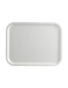 Plateau surface lisse Capri Cambro blanc 320x530mm