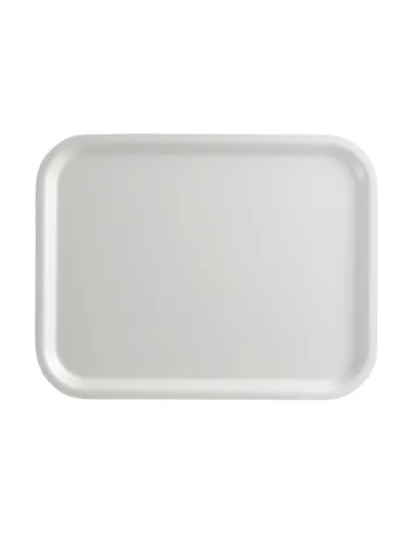Plateau surface lisse Capri Cambro blanc 320x530mm