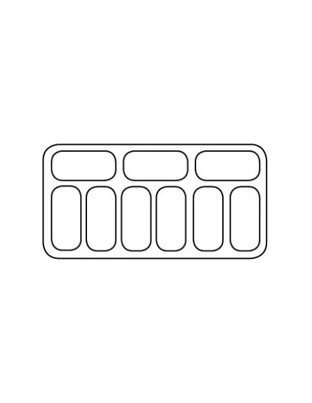 VITRINE À CREME GLACÉE BALI 9X5 LTR