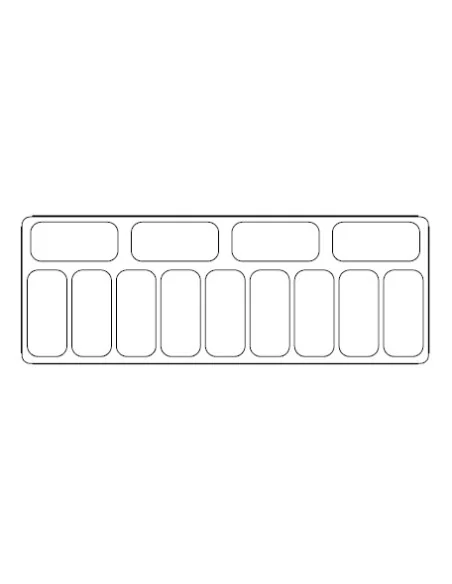 VITRINE À CREME GLACÉE MALTA 13X 5LTR