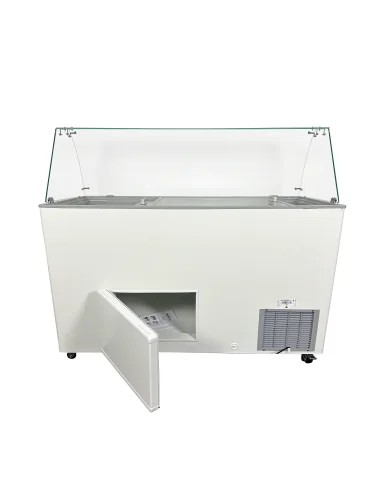 VITRINE À CREME GLACÉE JAVA 8x5 LTR