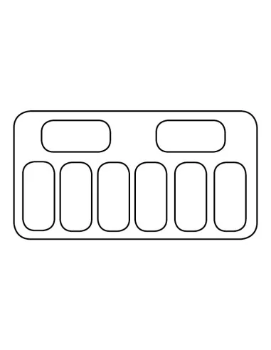 VITRINE À CREME GLACÉE JAVA 8x5 LTR