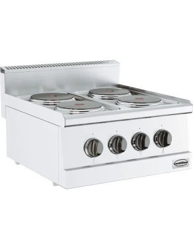 BASE 600 CUISINIÈRE AVEC PLAQUE ÉLECTRIQUE 4 PL.