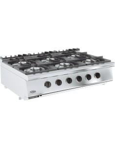 BASE 700 CUISINIERE A GAZ 6 BR.