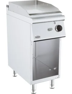 BASE 700 PLAQUES GRILL A GAZ CHROME