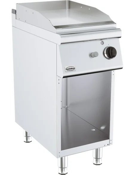 BASE 700 PLAQUES GRILL A GAZ CHROME