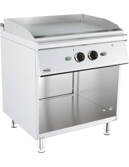 BASE 700 PLAQUES GRILL A GAZ CHROME