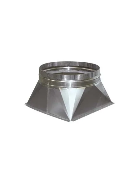 ADAPTEUR CARRÉ EN ROND Ø 400