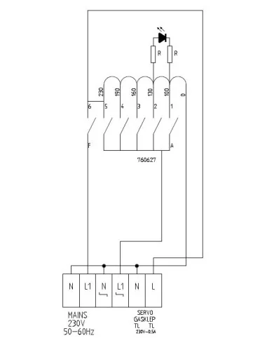 REGULATEUR DE VITESSE 1 PHASE 3 AMP