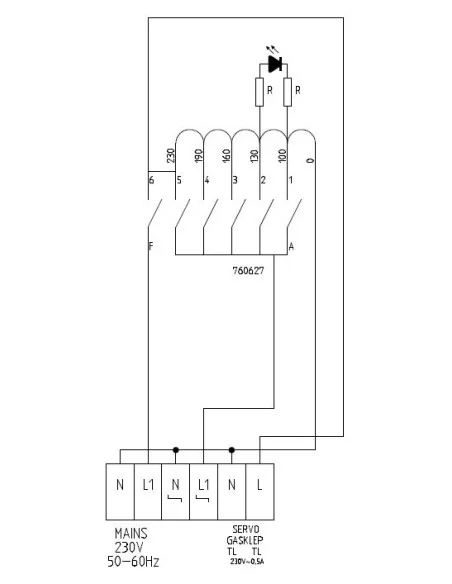 REGULATEUR DE VITESSE 1 PHASE 3 AMP
