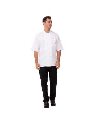 Veste de cuisine mixte blanche Chef Works Montreal Cool Vent XL