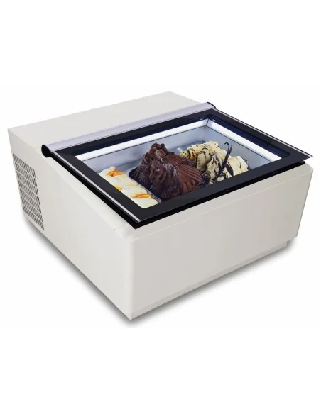 MODÈLE DE TABLE VITRINE À CREME GLACÉE BLANC
S'OUVRE DU CÔTÉ CLIENT