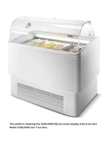 VITRINE À CREME GLACÉE FIJI 7