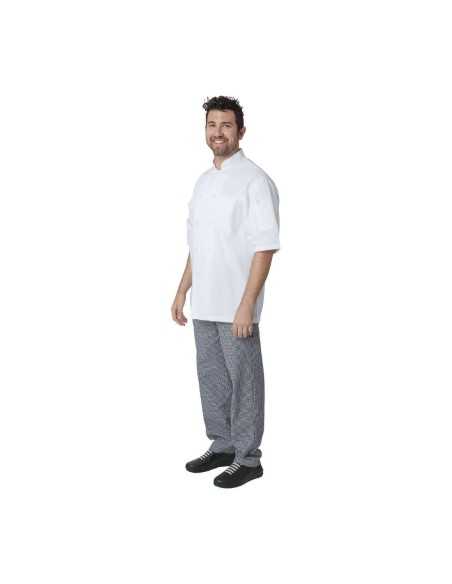 Veste de cuisine mixte blanche Chef Works Montreal Cool Vent XL