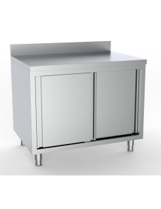 600 PLAN DE TRAVAIL PORTES COULISSTANTES BORD RELEVÉ 1000