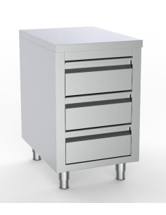 700 TABLE DE TRAVAIL AVEC 3 TIROIRS 500