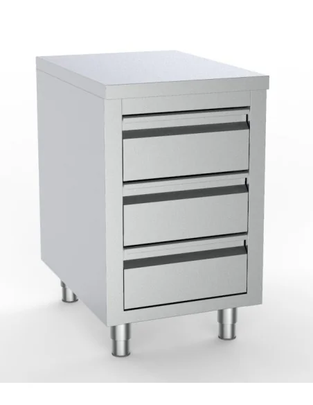 700 TABLE DE TRAVAIL AVEC 3 TIROIRS 500