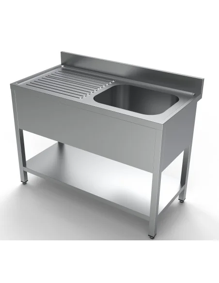 600 BLOC-ÉVIER ÉTAGÈRE 1 À DROITE 1200