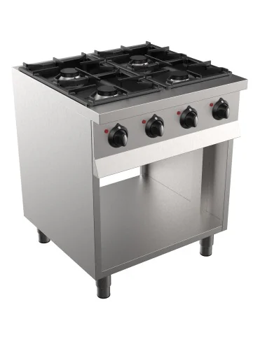 BASE 700 CUISINIERE A GAZ 4 BR.