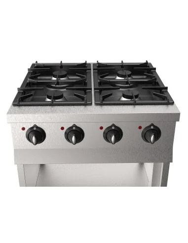 BASE 700 CUISINIERE A GAZ 4 BR.