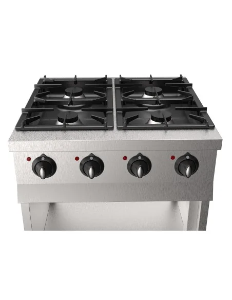 BASE 700 CUISINIERE A GAZ 4 BR.