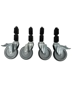 SERIE DE ROUES POUR TABLE 4X