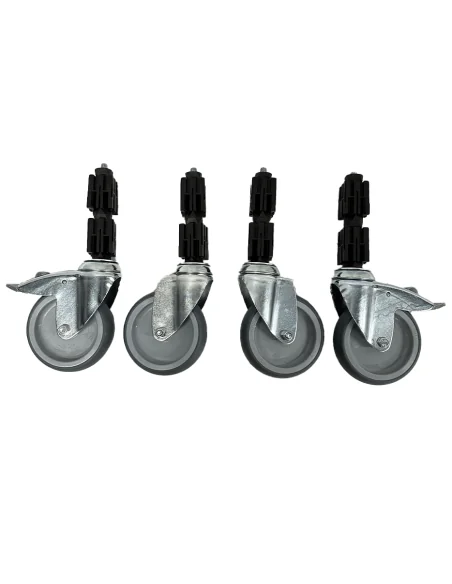 SERIE DE ROUES POUR TABLE 4X