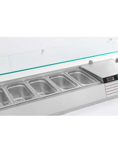 PUITS RÉFRIGÉRÉE 1/4 GN x 5