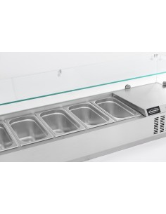 PUITS RÉFRIGÉRÉE 1/4 GN x 10 2