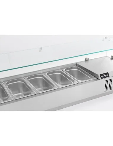 PUITS RÉFRIGÉRÉE 1/3 GN x 6