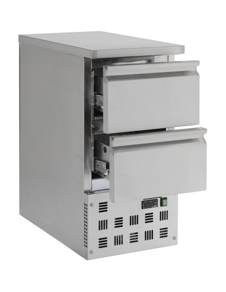 TABLE RÉFRIGÉRÉE 2 TIROIRS