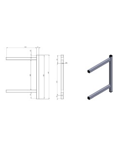 CONSOLE FIXE DOUBLE 300 2