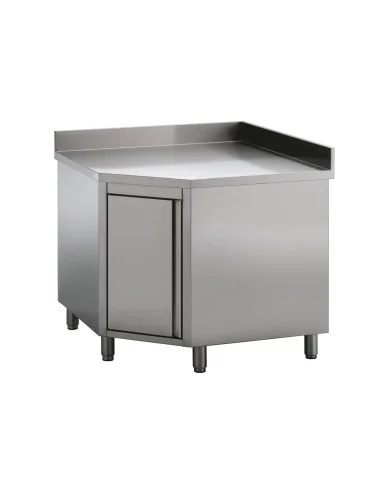 PLAN DE TRAVAIL ANGLE AVEC PORTE