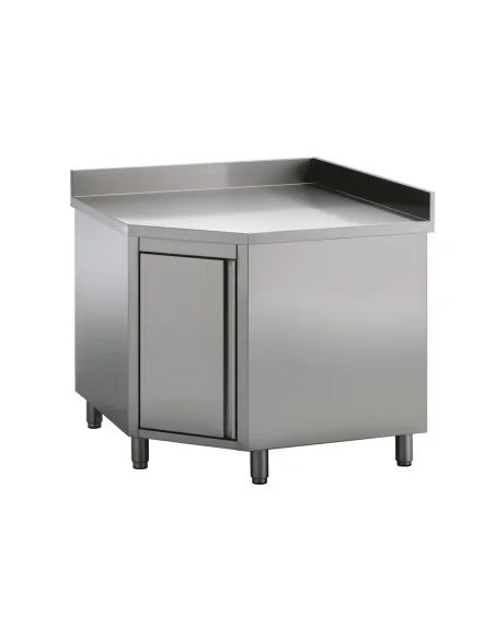 PLAN DE TRAVAIL ANGLE AVEC PORTE