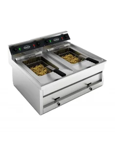 FRITEUSE POSABLE ÉLECTRIQUE 2X12L 2X6KW