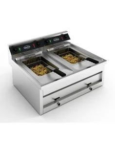 FRITEUSE POSABLE ÉLECTRIQUE 2X12L 2X9KW 2