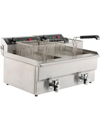 FRITEUSE POSABLE ELECTRIQUE 2X8 L