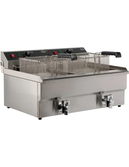 FRITEUSE POSABLE ÉLECTRIQUE 2X10 L