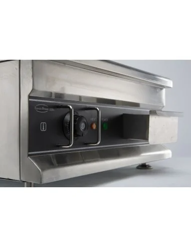 PLAQUE GRILLE ÉLECTRIQUE CHROME