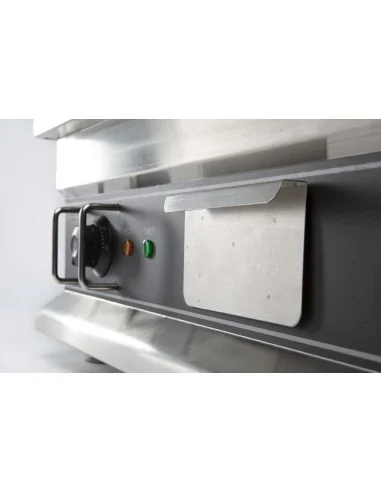 PLAQUE GRILLE ÉLECTRIQUE CHROME