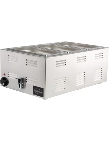 BAIN-MARIE AVEC ROBINET DE VIDANGE