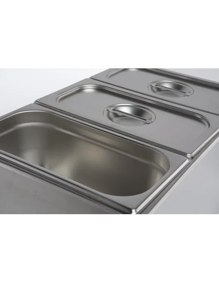 BAIN-MARIE AVEC ROBINET DE VIDANGE