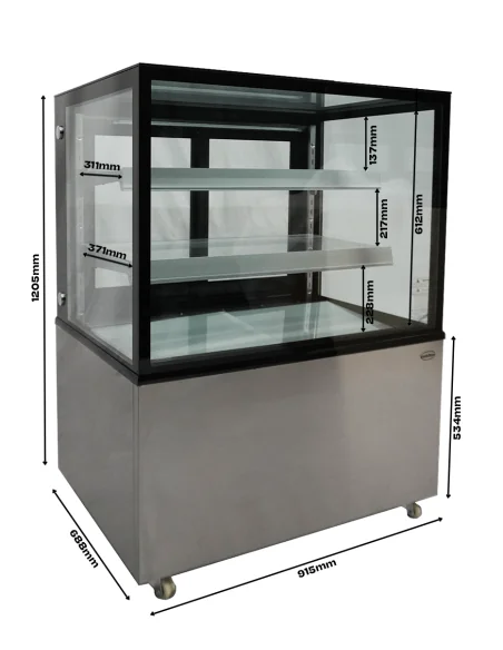 VITRINE RÉFRIGÉRÉE 270L