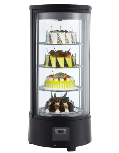 VITRINE RÉFRIGÉRÉE ROTATIVE 72L