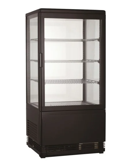 VITRINE RÉFRIGÉRATÉE 68L NOIR