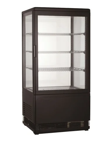 VITRINE RÉFRIGÉRATÉE 78L NOIR