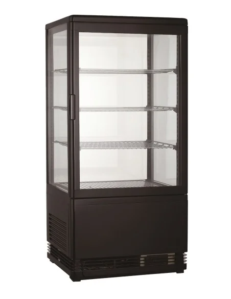VITRINE RÉFRIGÉRATÉE 78L NOIR