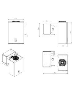 UNITÉ DE RÉFROIDISSEMENT TYPE POSITIF 13,1-18 M3 2